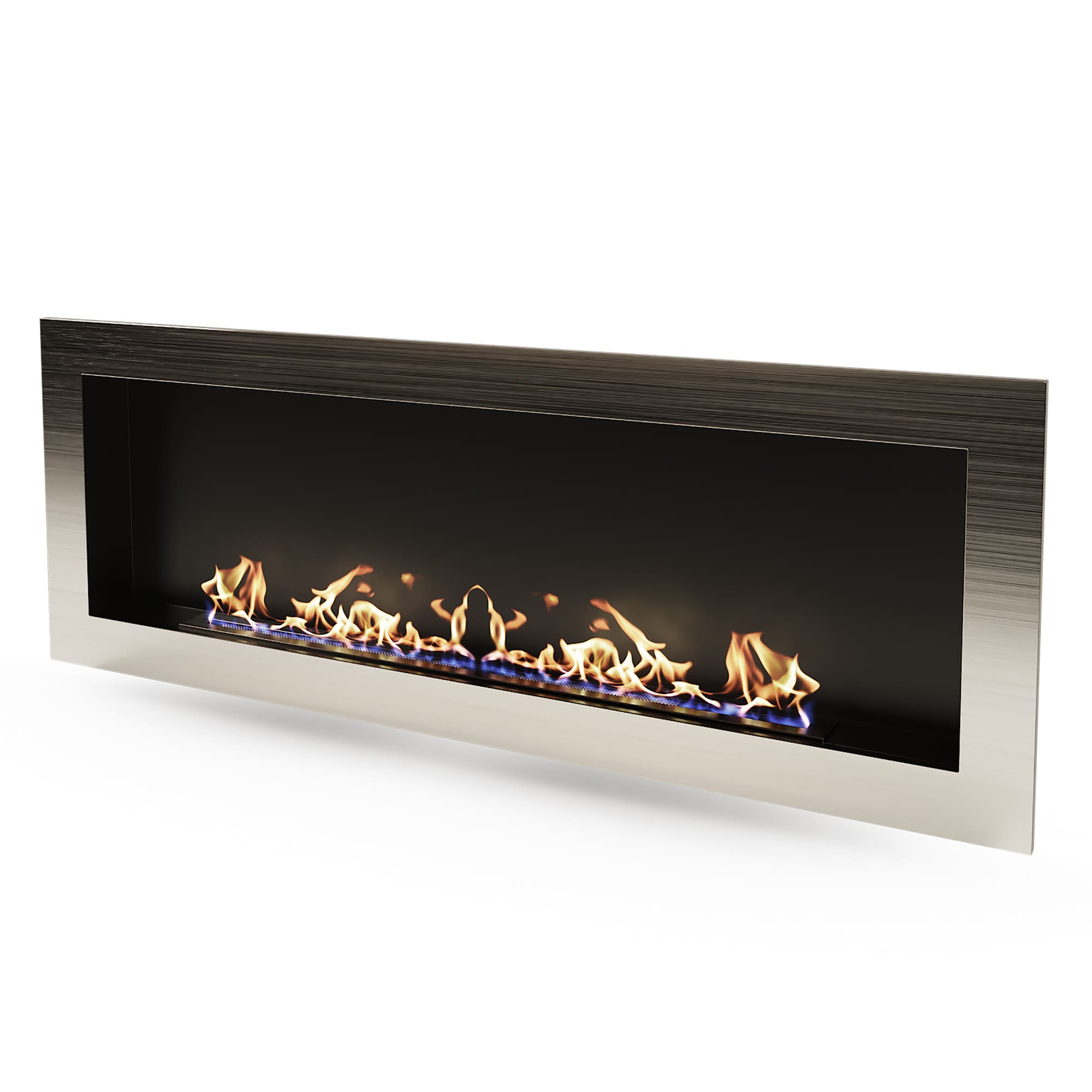 Биокамин "Русский огонь" Хай-тек 1500V встраиваемый с защитным и декоративным стеклом по цене 66 250 руб.