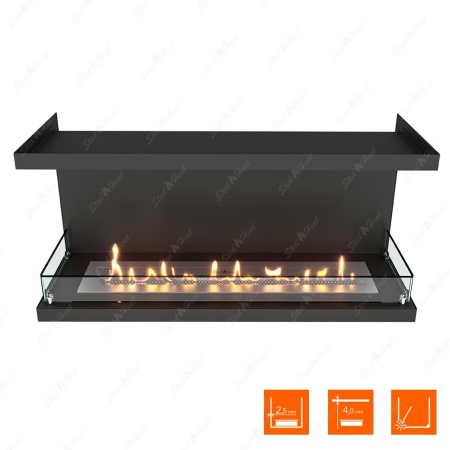 Биокамин фронтальный SteelHeat Leader 1000 стекло Биокамин фронтальный SteelHeat Leader 1000 стекло по цене 40 331 руб.