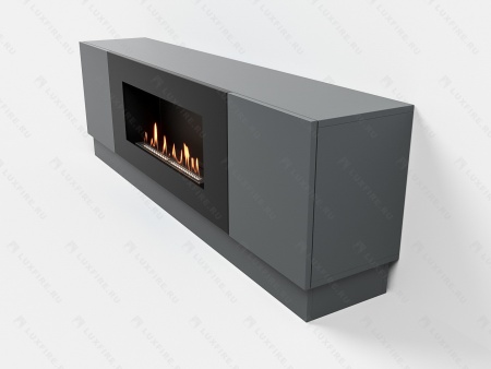 Тумба универсальная Lux Fire "Байкал" 1600, графит, с биокамином 900 Тумба универсальная Lux Fire "Байкал" 1600, графит, с биокамином 900 по цене 73 854 руб.
