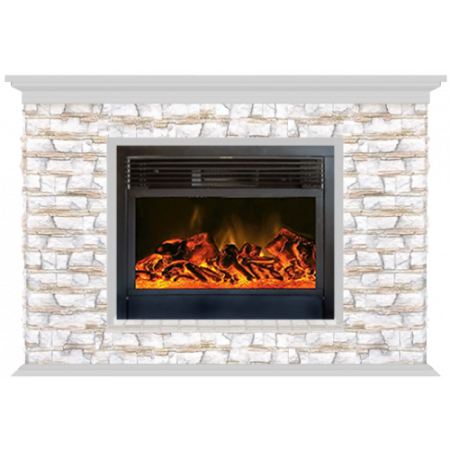 Пафос Алтай 28 (беленый дуб)+Newflame