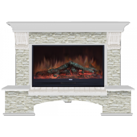 Бостон Грот однотонный 86 (беленый дуб)+Premier S86