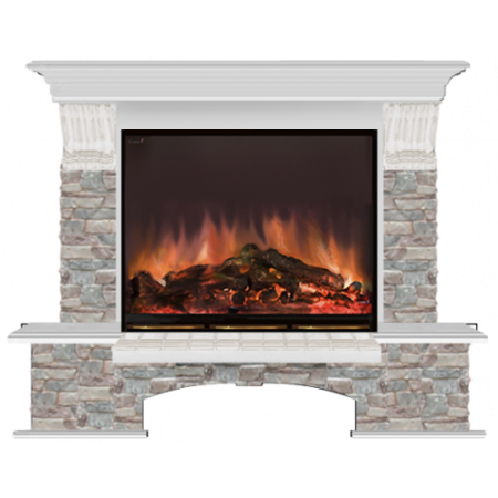 Бостон Грот цветной (беленый дуб)+Arte 28 Бостон Грот цветной (беленый дуб)+Arte 28