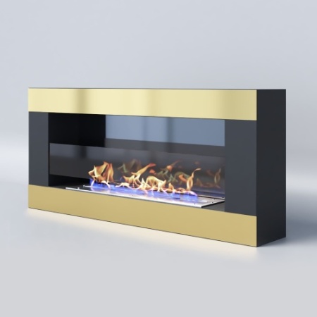 Биокамин "Русский огонь" Голд 900N настенный с защитным стеклом по цене 39 250 руб.
