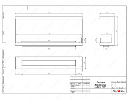 Биокамин фронтальный SteelHeat Leader 1100 стекло Биокамин фронтальный SteelHeat Leader 1100 стекло по цене 43 614 руб.