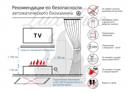 Автоматический биокамин Lux Fire Smart Flame 1300 RC Black Автоматический биокамин Lux Fire Smart Flame 1300 RC Black по цене 416 900 руб.